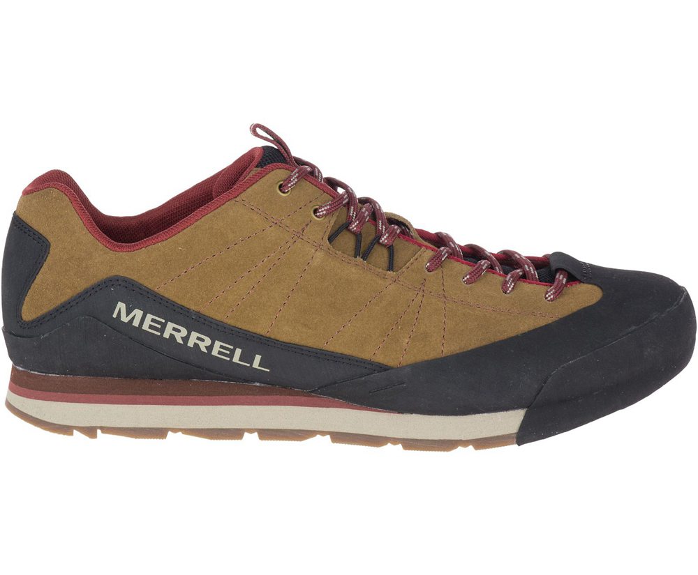 Tenis Homem - Merrell Catalyst Suede - Marrom/Pretas - IGL916284